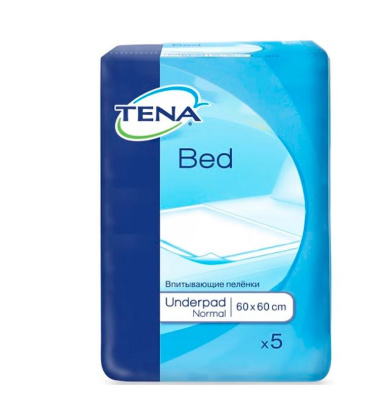 Tena впитывающие пеленки Bed Underpad Normal 60x60 см, 5 шт #1
