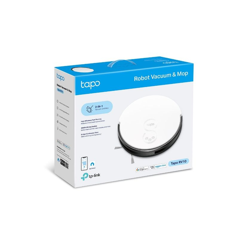 TP-Link Робот-пылесос Tapo RV10 белый 25Вт #1