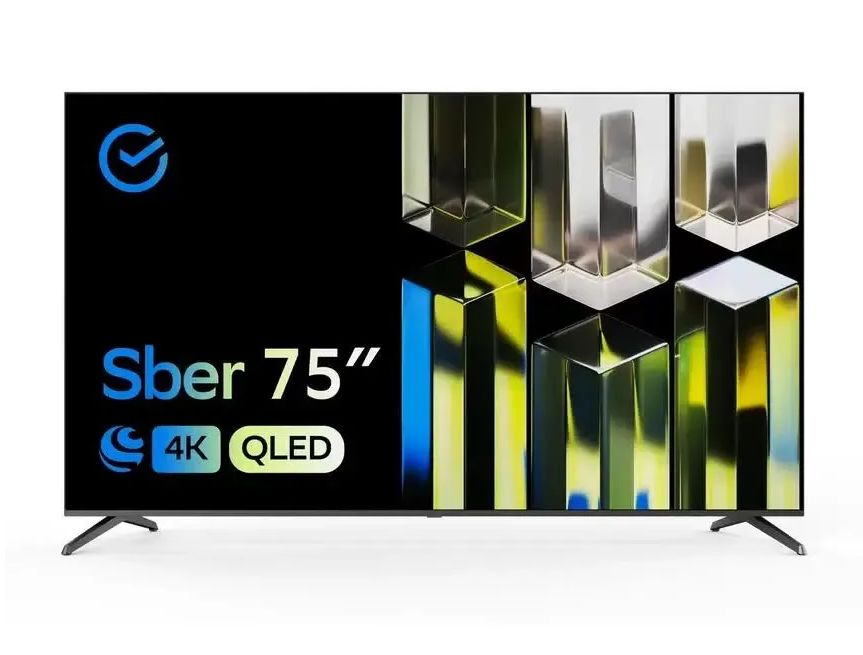 Sber Телевизор 75" 4K UHD, черный #1