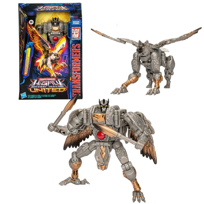 Трансформеры Hasbro Игрушка Transformers Legacy United Voyager Class Beast Wars Universe Silverbolt 7-inch #1