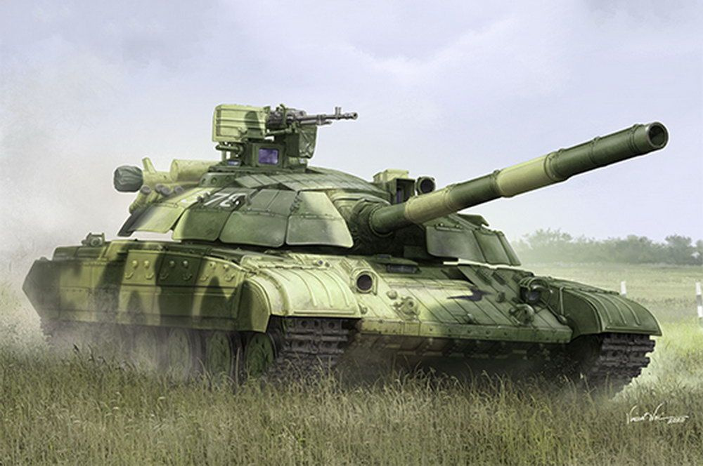 Сборная модель танка Trumpeter Украинский ОБТ Т-64BM Булат, масштаб 1/35  #1