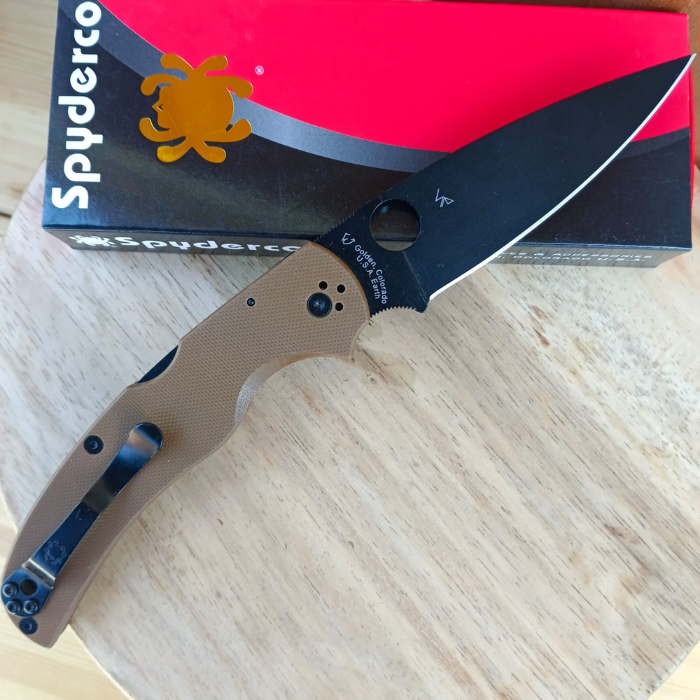 Spyderco Нож туристический Складной нож #1