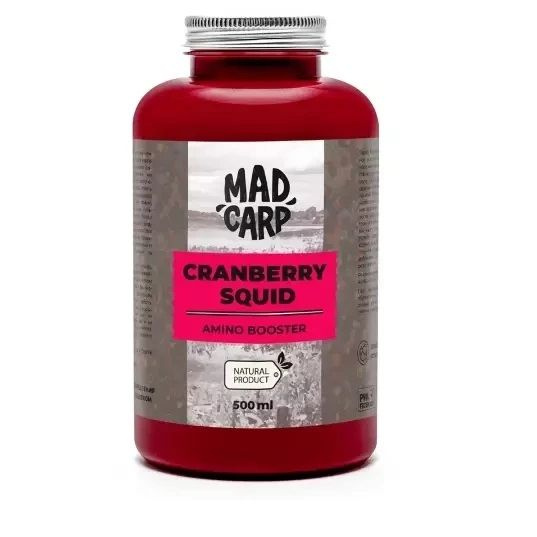 Амино бустер Кальмар / Клюква Mad Carp (Мэд Карп) - Amino Booster Cranberry Squid, 500 мл  #1