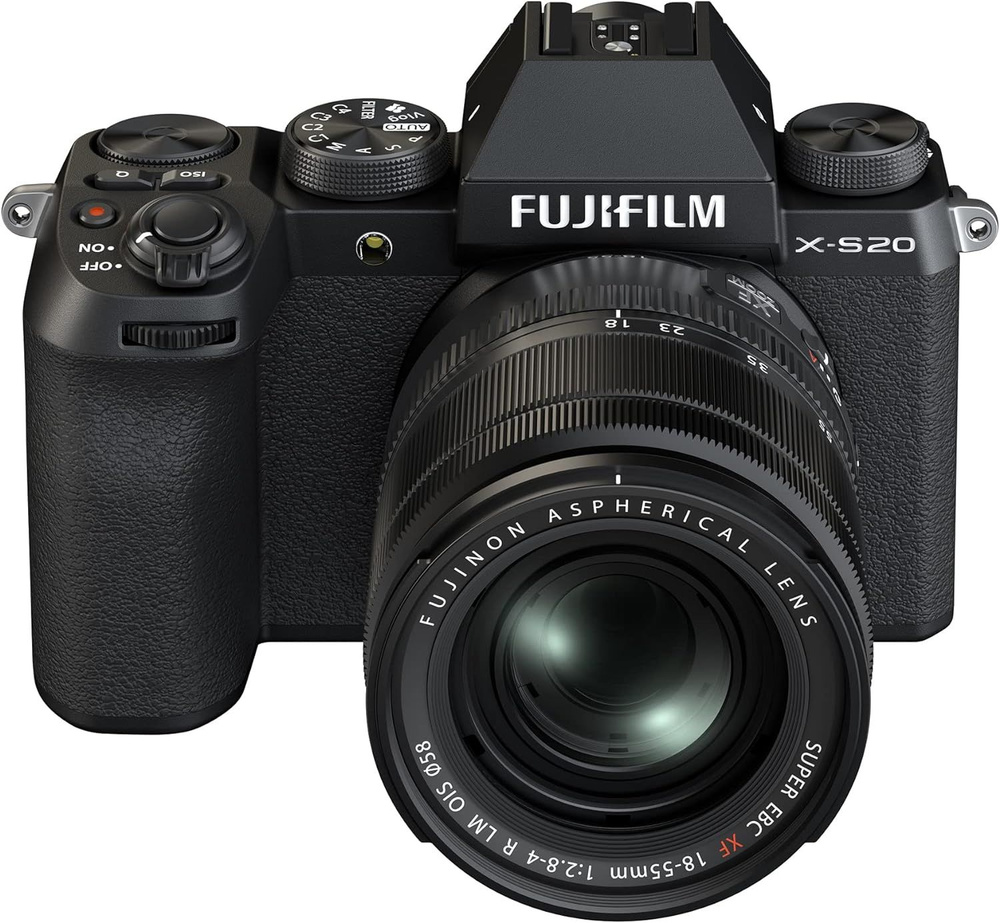 Fujifilm Компактный фотоаппарат X-S 20, черный #1