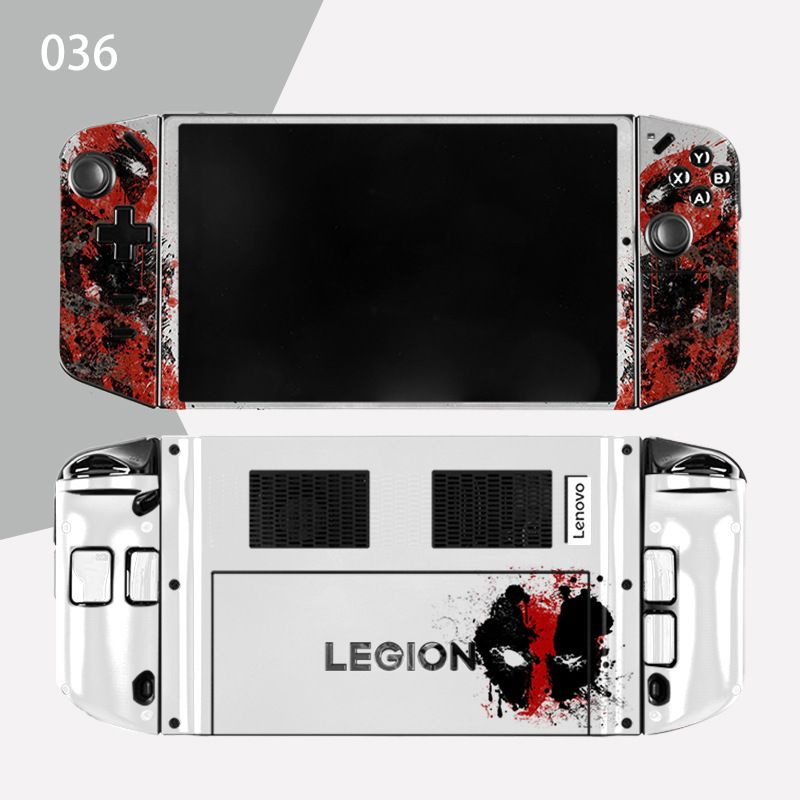 Наклейка/защитная плёнка для Legion Go NO. 036, Deadpool, наклейка на игровую консоль  #1