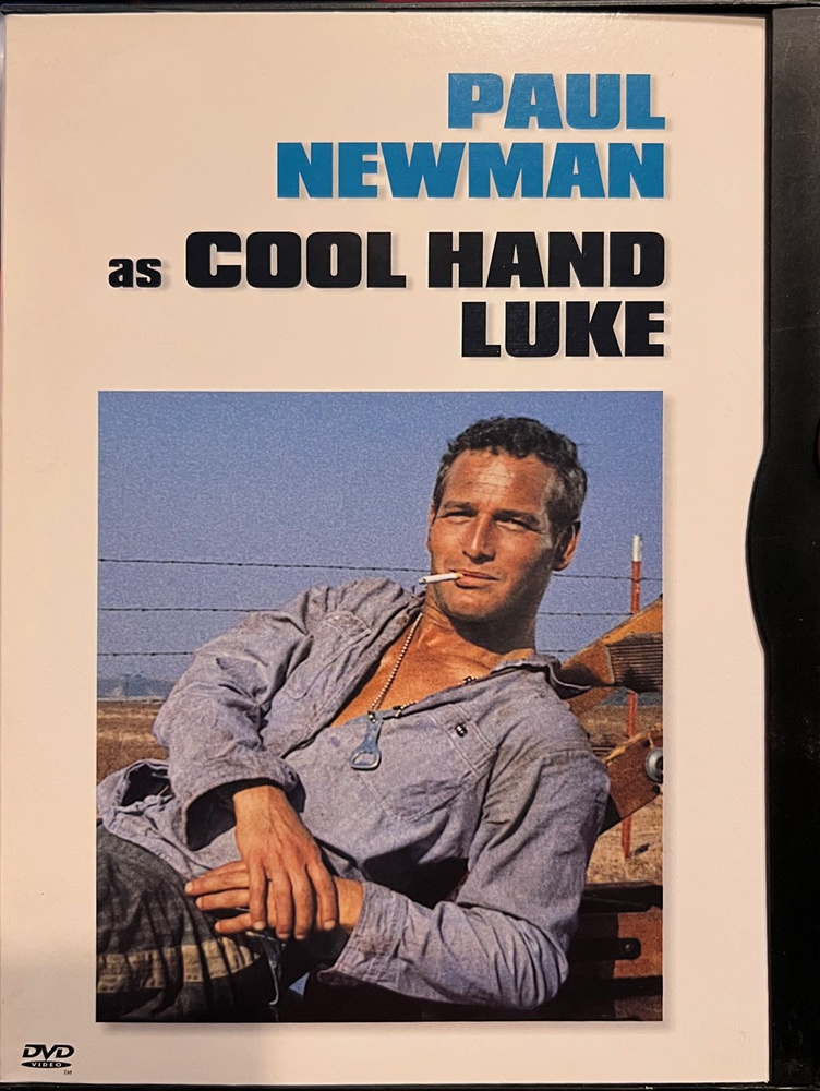 Cool Hand Luke. Хладнокровный Люк, 1967 (Пол Ньюман) DVD, американский диск на английском языке, РУССКОГО #1