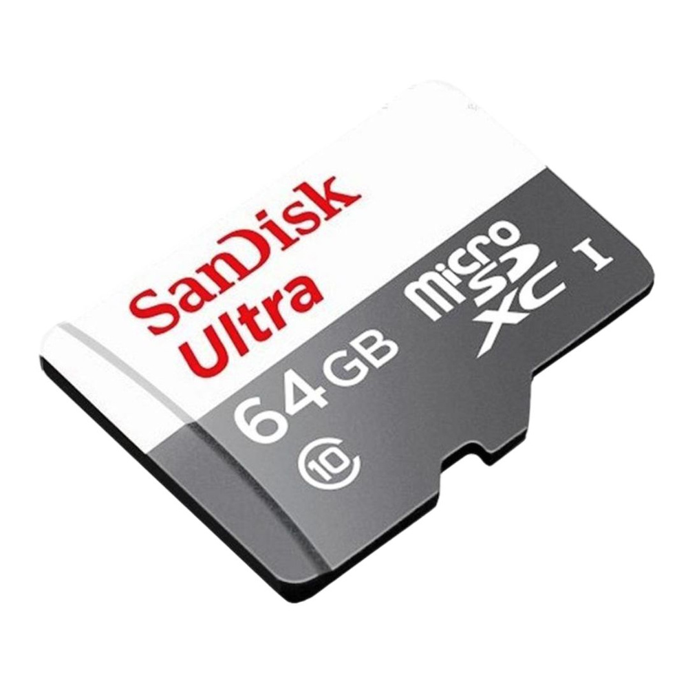 Карта памяти micro SDXC SanDisk Ultra 64GB Class 10 UHS-I 100MB/s SDCQUNR-064G-GN3MA #1