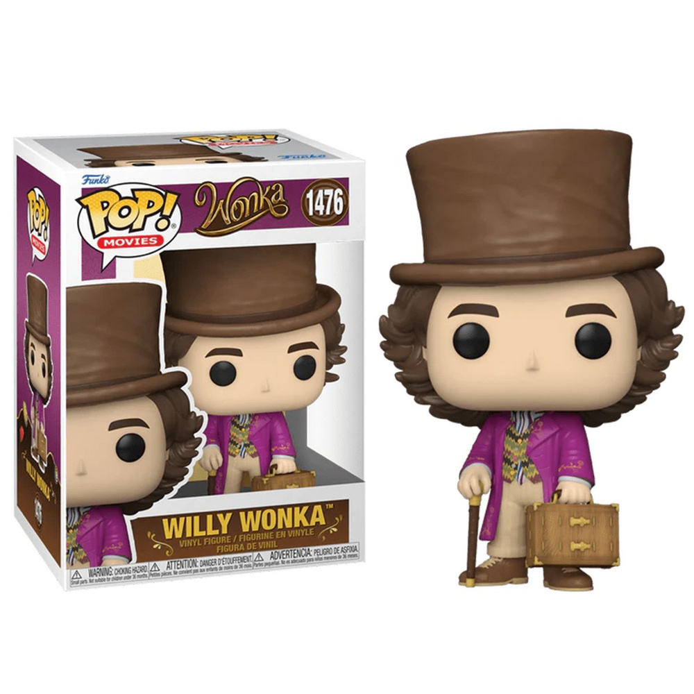 Фигурка Funko POP! Вилли Вонка (Willy Wonka) #1476 - купить с доставкой по  выгодным ценам в интернет-магазине OZON (1542214376)