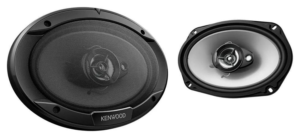 Колонки автомобильные Kenwood KFC-S6966, 16x23 см (6x9 дюйм.), комплект 2 шт.  #1