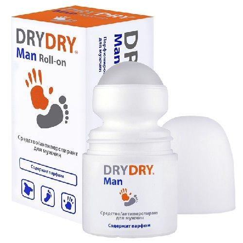 Dry Dry Man Roll-on дезодорант для мужчин, 50 мл #1
