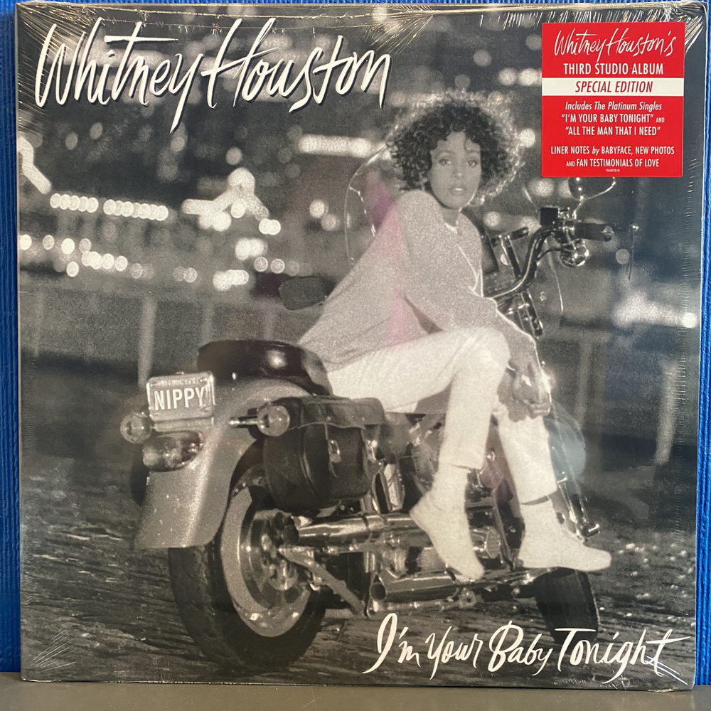 Whitney Houston. I'm Your Baby Tonight. 1990 (2023) LP Запечатанная виниловая пластинка  #1