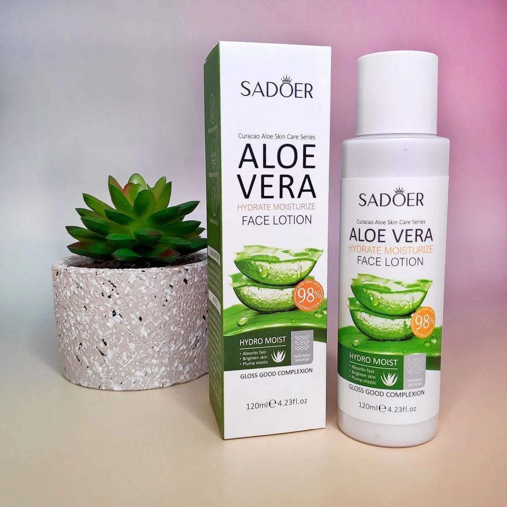 SADOER ALOE VERA Лосьен увлажняющий 120мл Китай #1