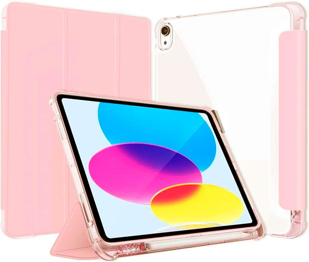 Чехол для планшета Apple iPad 10 (2022) 10.9 дюйма - A2696, A2757, A2777, держатель для стилуса (слева), #1