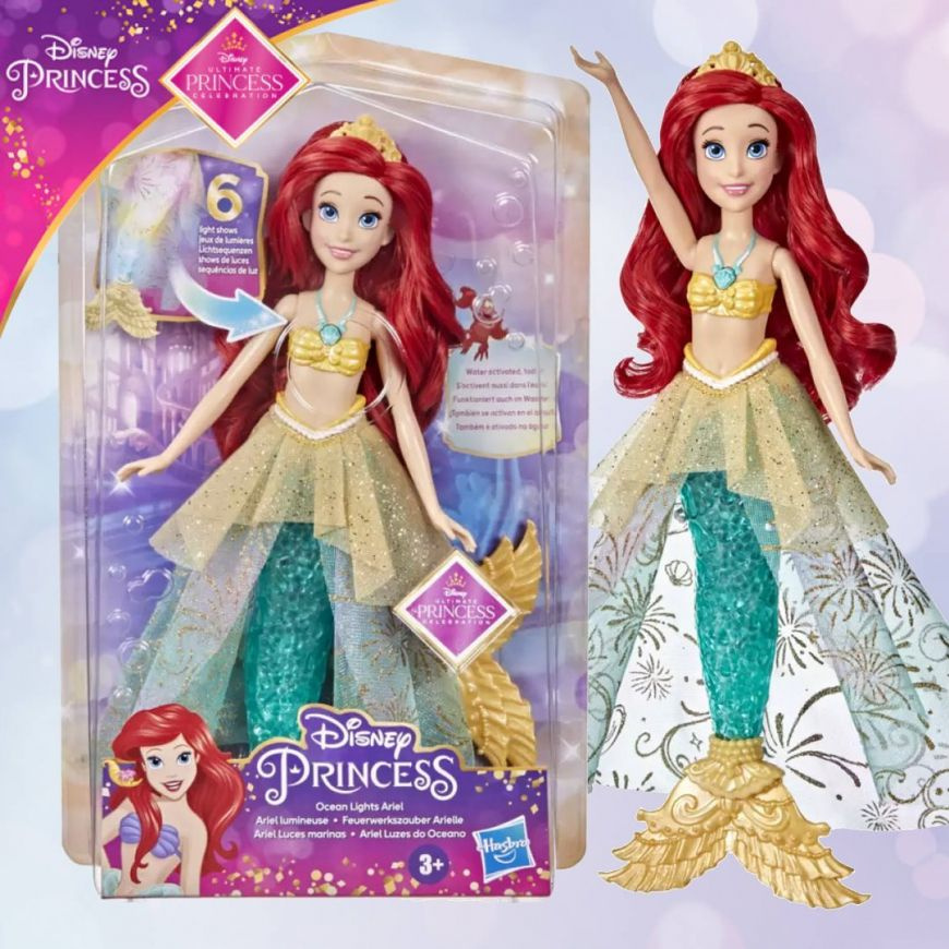 Disney Ariel Принцесса Диснея Океан освещает Ариэль #1
