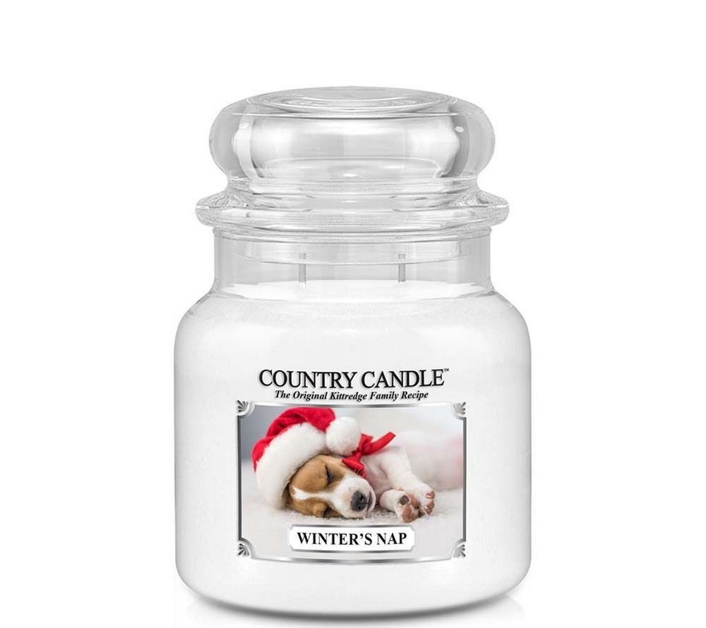 Country Candle Свеча ароматическая "Зимний сон", 13 см х 10 см, 1 шт  #1