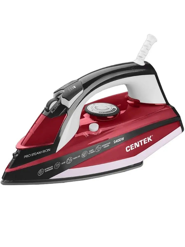 Утюг Centek CT-2344 RED 2400Вт #1