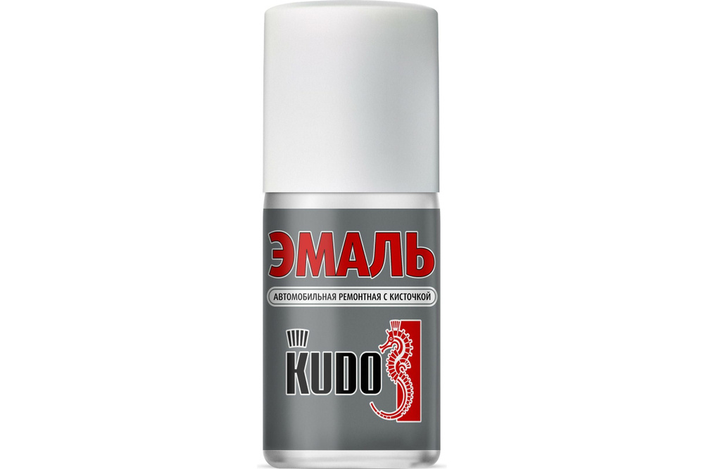 Автомобильная ремонтная эмаль с кисточкой KUDO Белый 201 KU-70201-BB  #1