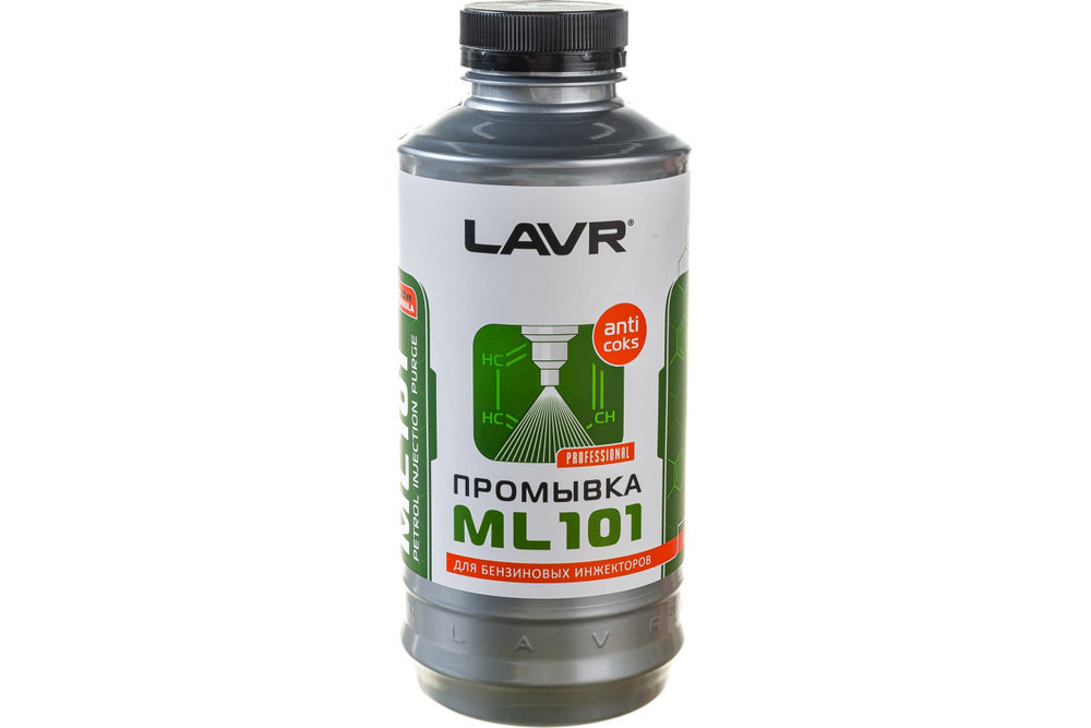 Промывка систем впрыска бензиновых двигателей Lavr ML101 1000 мл Ln2001  #1