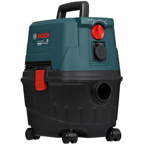 Строительный пылесос Bosch GAS 15 PS 1100 Вт, 15 л, влажная уборка, выдув, очистка фильтра, 6 кг  #1