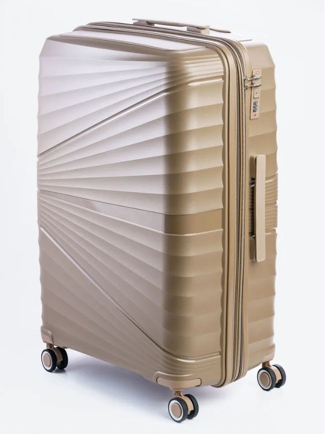 Impreza чемодан для туризма и путешествий (9002A), размер S, шампань  #1