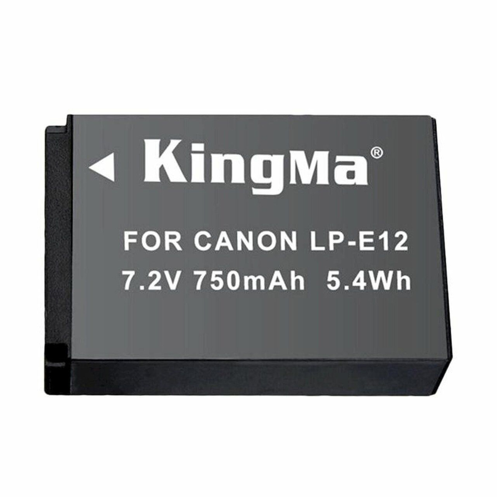 Аккумулятор KingMa LP-E12 750 mAh для камер Canon #1