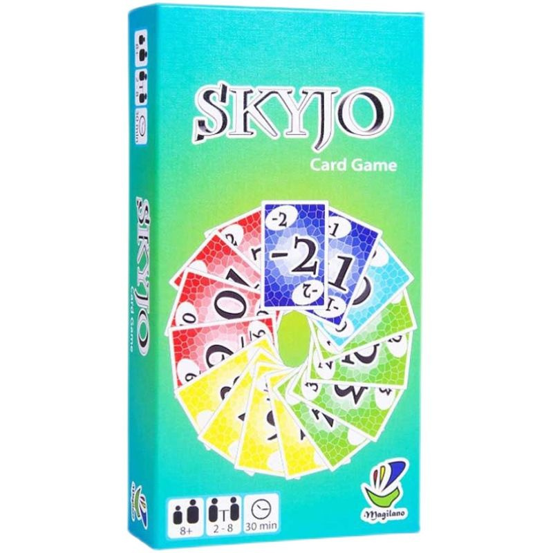 Игральные карты, Skyjo Action, настольные игры, семейные встречи, 2-8 человек  #1