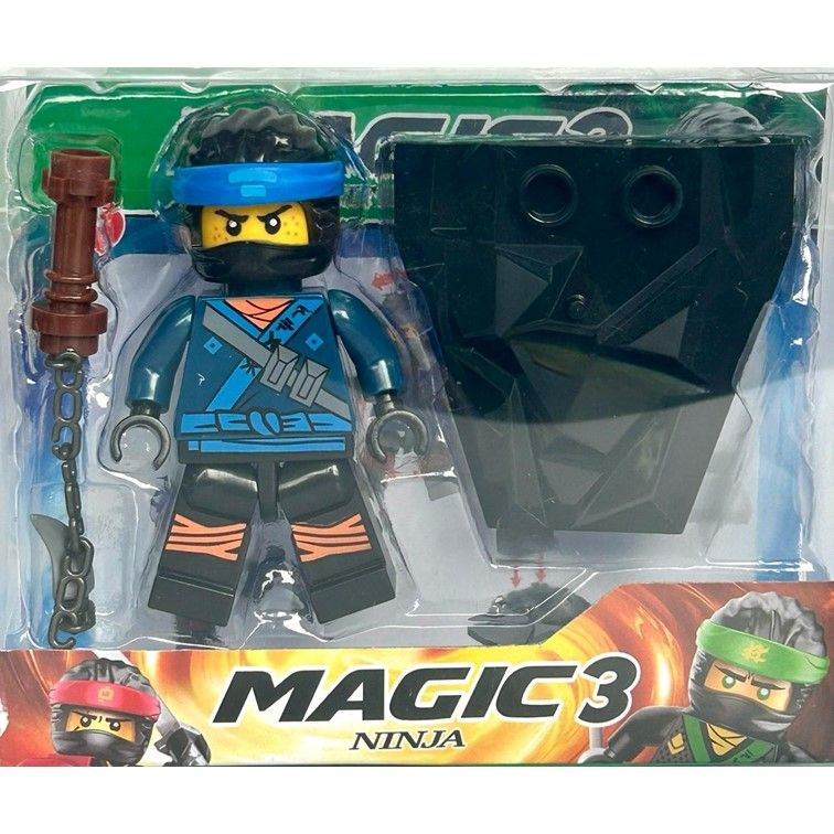 F Конструктор minifigures Ninjago, фигурка Ниндзяго 8 см. #1