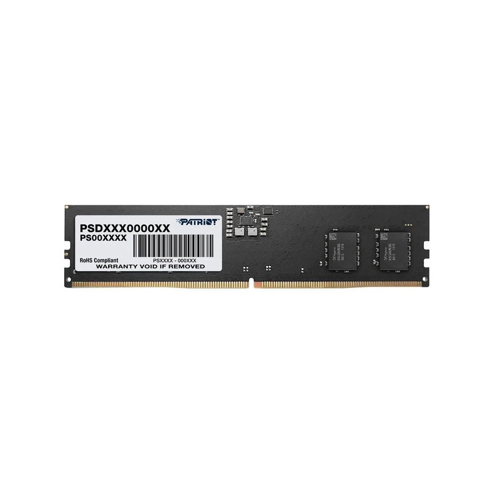 Patriot Оперативная память Модуль памяти Patriot SL PSD58G560041 DDR5 8GB 1x (Модуль памяти Patriot SL #1