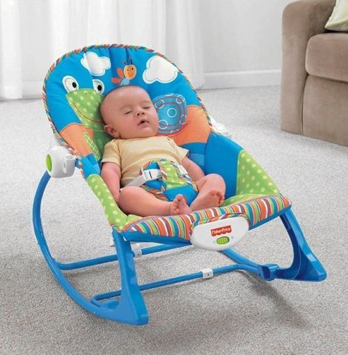 Детское кресло - шезлонг Лягушонок от 0 до 15 кг #1