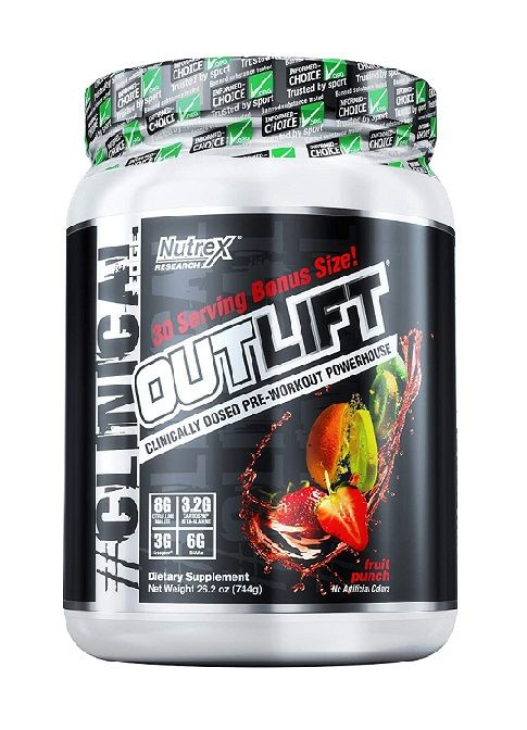 Outlift Nutrex (744 гр) Фруктовый Пунш #1