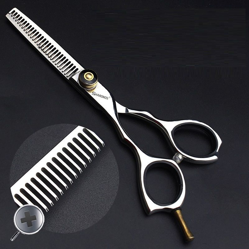 Ножницы парикмахерские филировочные SHARONDS 5,5 дюймов (под левую руку)  #1