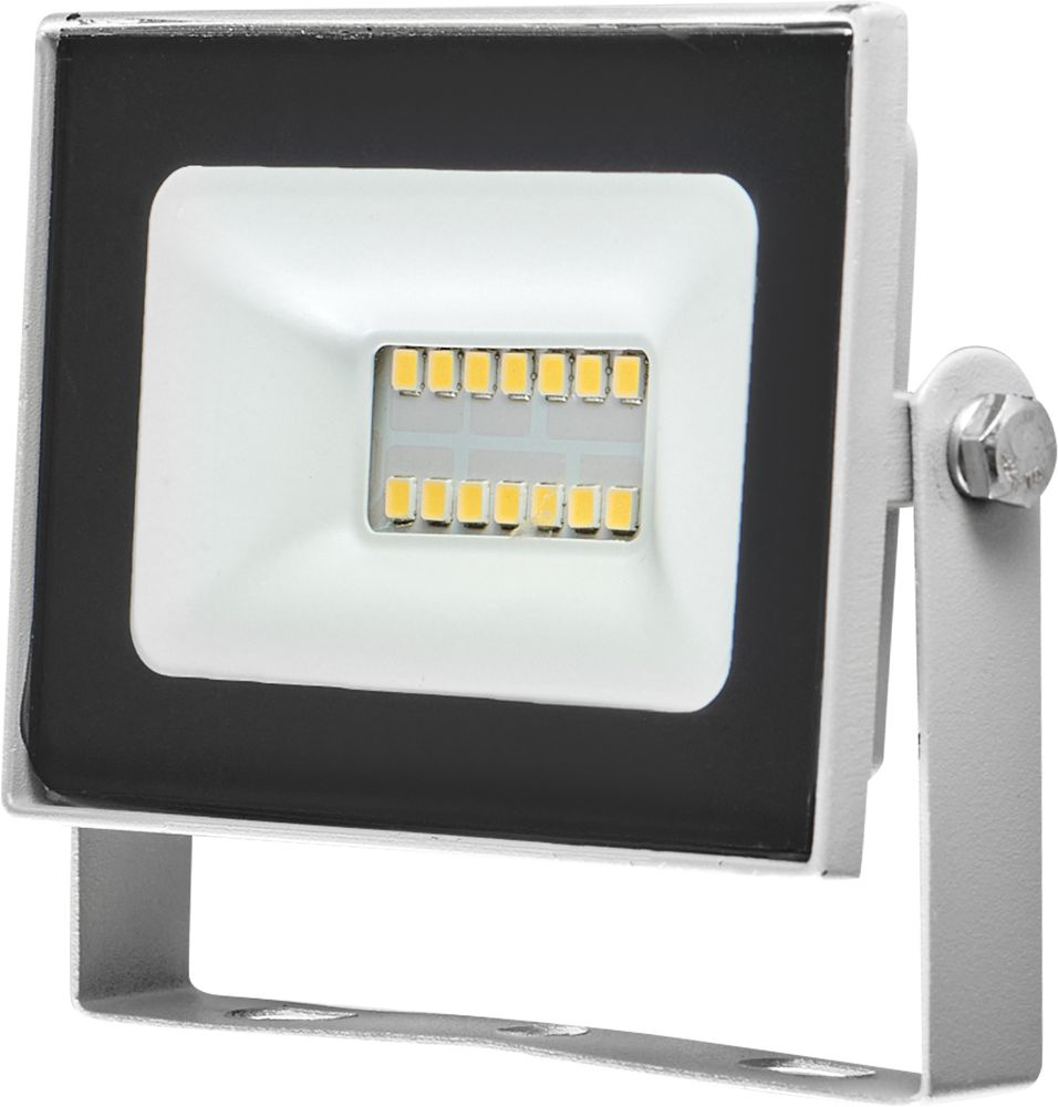 Прожектор светодиодный уличный Volpe Q516 10 Вт 800K IP65, холодный белый свет  #1