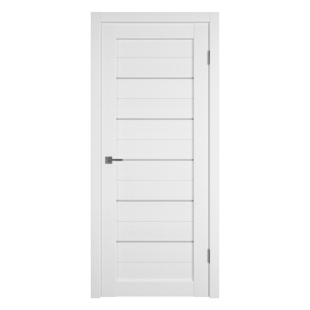 Дверь ATUM X5 / SNOW / WHITE CLOUD (700x2000) + коробка + 5 наличников #1