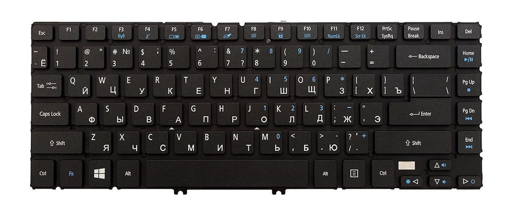 Клавиатура для ноутбука Acer PK130YO1A04 #1