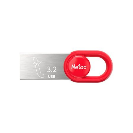 Netac USB-флеш-накопитель USB 3.2 FlashDrive NT03UM2N-032G-32RE, 32GB, красный #1