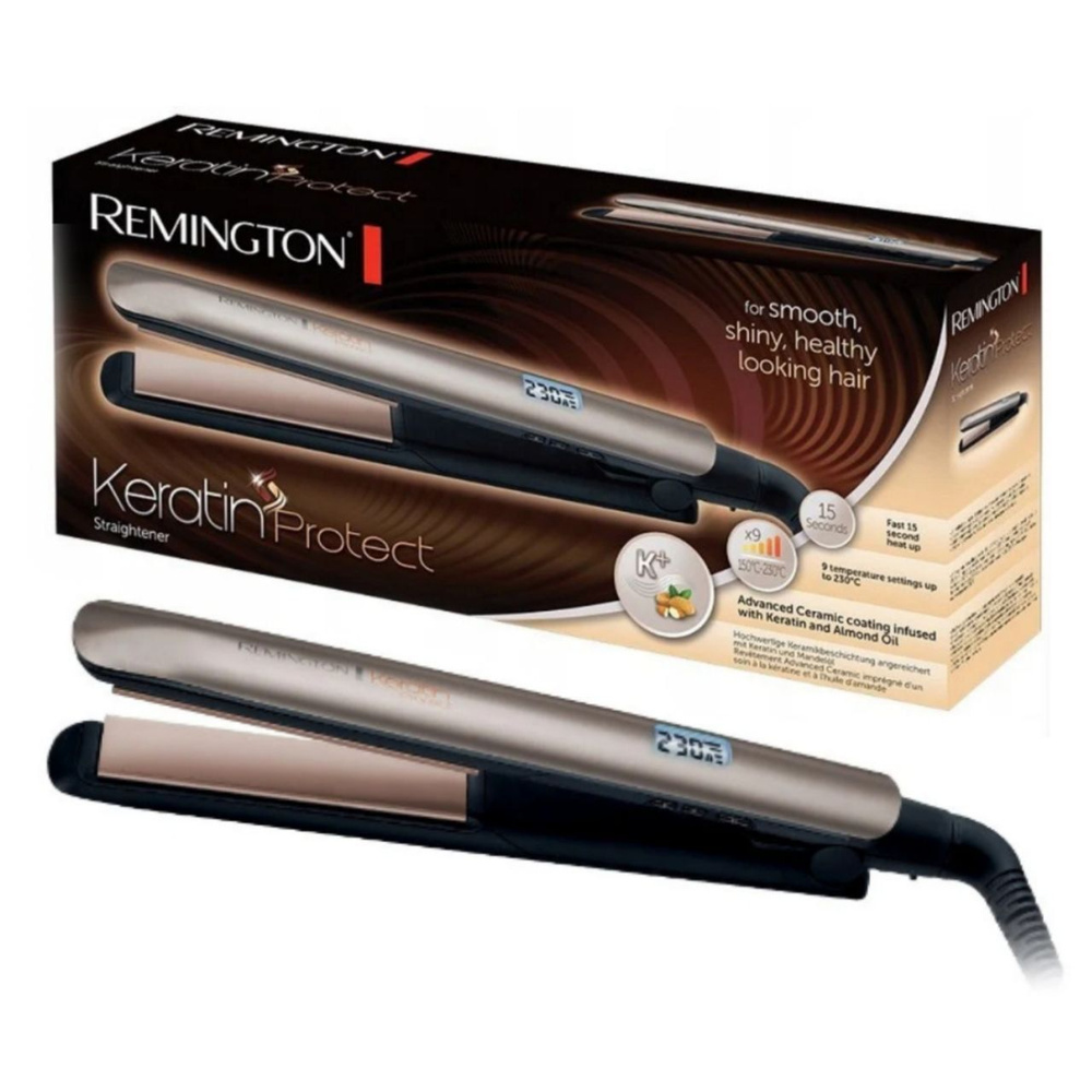 Выпрямитель волос Remington Keratin Protect S8540 #1