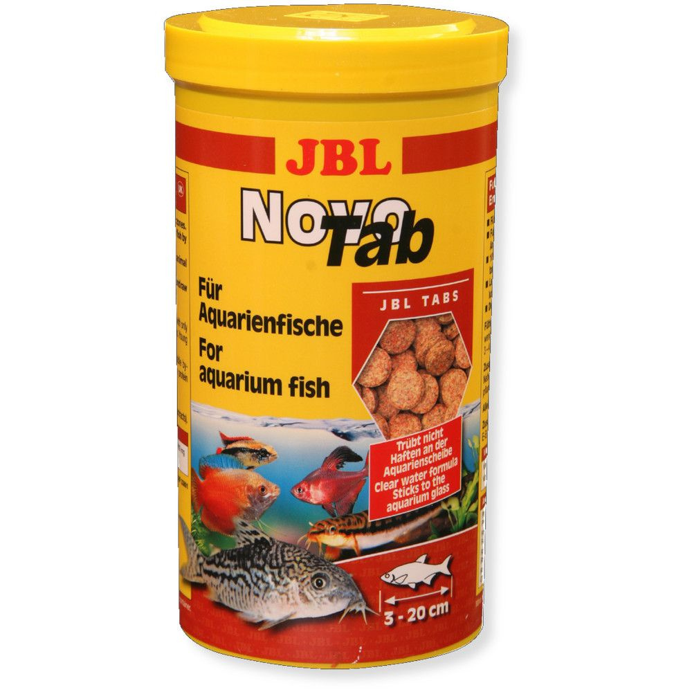 JBL NovoTab - Основной корм для пресноводных аквариумных рыб, таблетки, 1 л (620 г)  #1