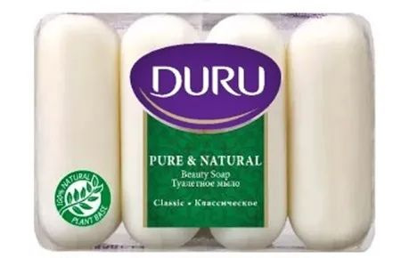 Мыло DURU Pure Classic , 85 грх4 шт, 2 упаковки #1