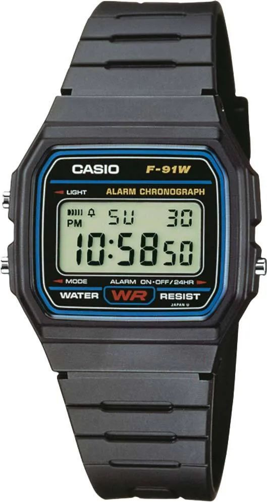 Часы наручные Casio F-91W-1D #1