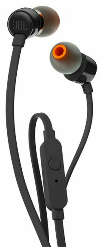 Наушники JBL Tune 110, mini jack 3.5 mm, черный #1