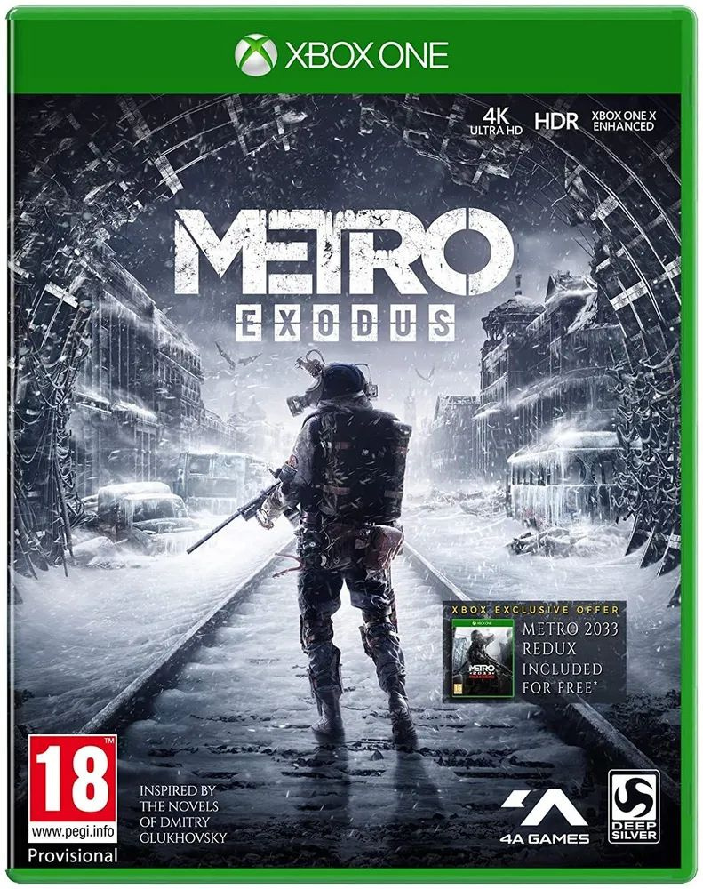 Игра на диске Метро: Исход (Metro Exodus) (Xbox Series, Xbox One, Русская версия)  #1