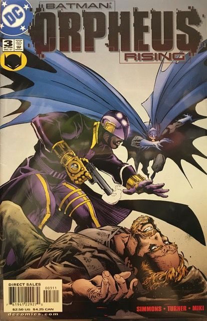 Batman Orpheus Rising #3 Официальный комикс на английском языке. #1