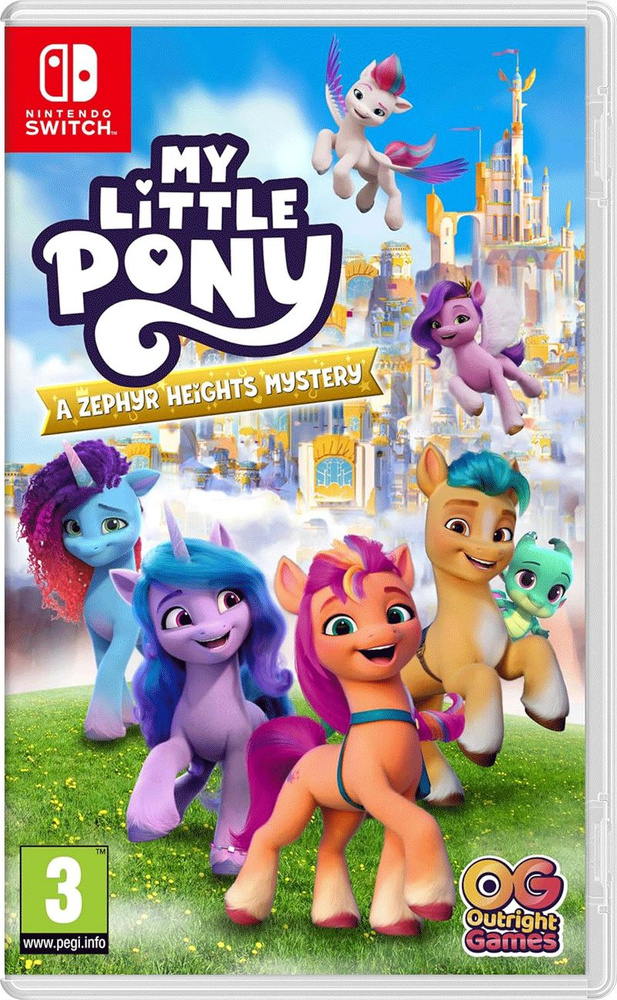 Игра My Little Pony: A Zephyr Heights Mystery (Тайна Зефирных Гор) (Nintendo Switch, Английская версия) #1