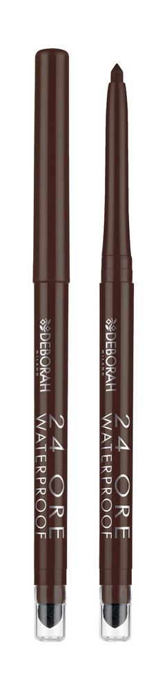 DEBORAH MILANO Карандаш для глаз автоматический 24 Ore Waterproof Eye Pencil, 0,5 г, 02 Коричневый  #1