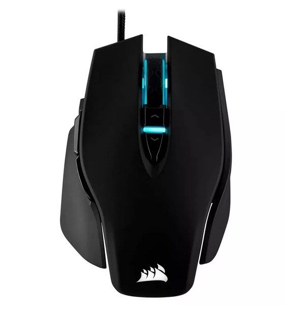 Corsair Игровая мышь проводная Мышь Corsair M65 RGB ELITE, Black, USB, черный, серебристый  #1