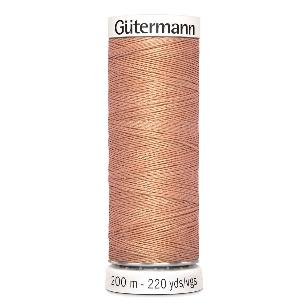 Нить Gutermann, Sew-All 100/200м для всех материалов, 100% п/э, цвет 938 желто-бежевый  #1