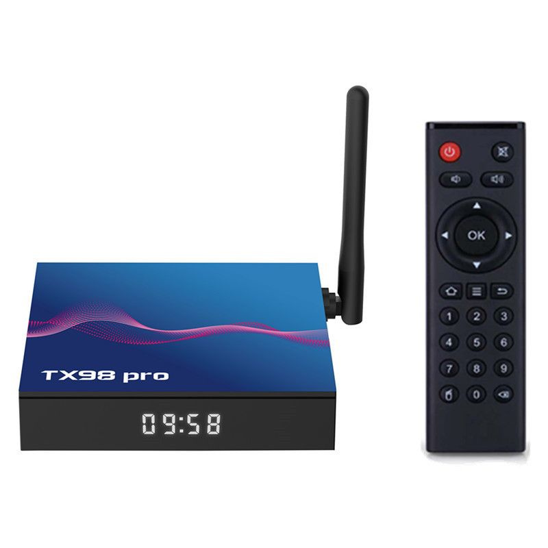 Смарт ТВ приставка Tanix TX98 Pro 2/16GB, Allwinner H618, Android 12, Wi-Fi 2.4/5GHz, Smart TV Box 6K #1