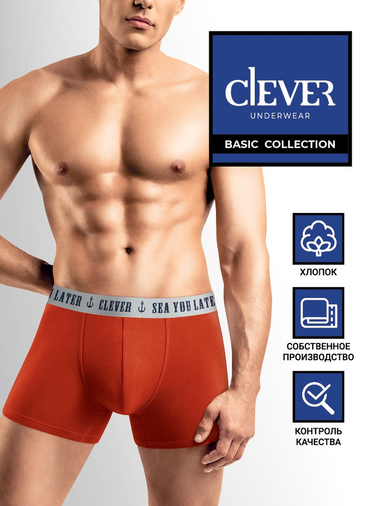 Трусы шорты CLEVER WEAR Хлопок, 1 шт #1