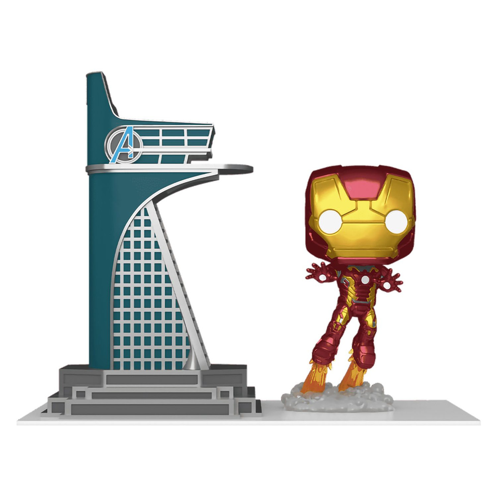 Фигурка Funko POP! Avengers Tower & Iron Man (GW) (Exc) (35) 74582 #1
