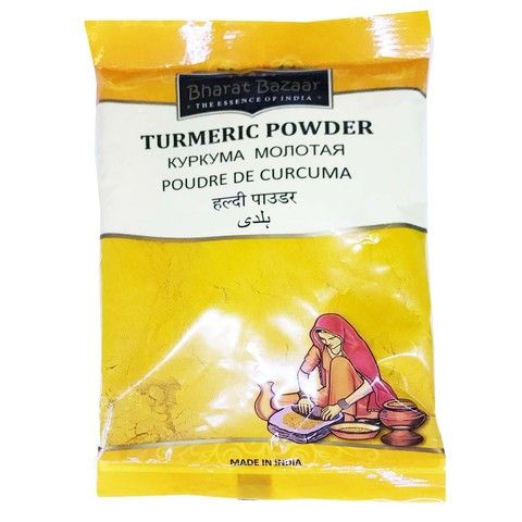 TURMERIC Powder Bharat Bazar (Натуральная Индийская Куркума, Бхарат Базар), 100 г.  #1